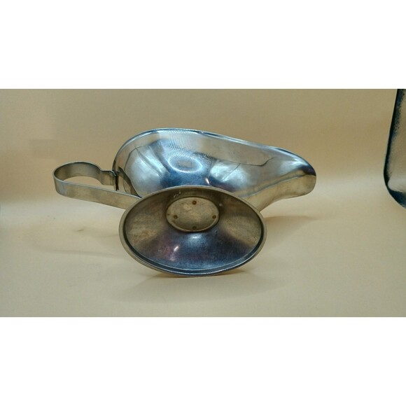 GRAVY BOAT  18 - 8 TAINLESS STEEL 3736 Japan Vintage - Picture 5 of 5
